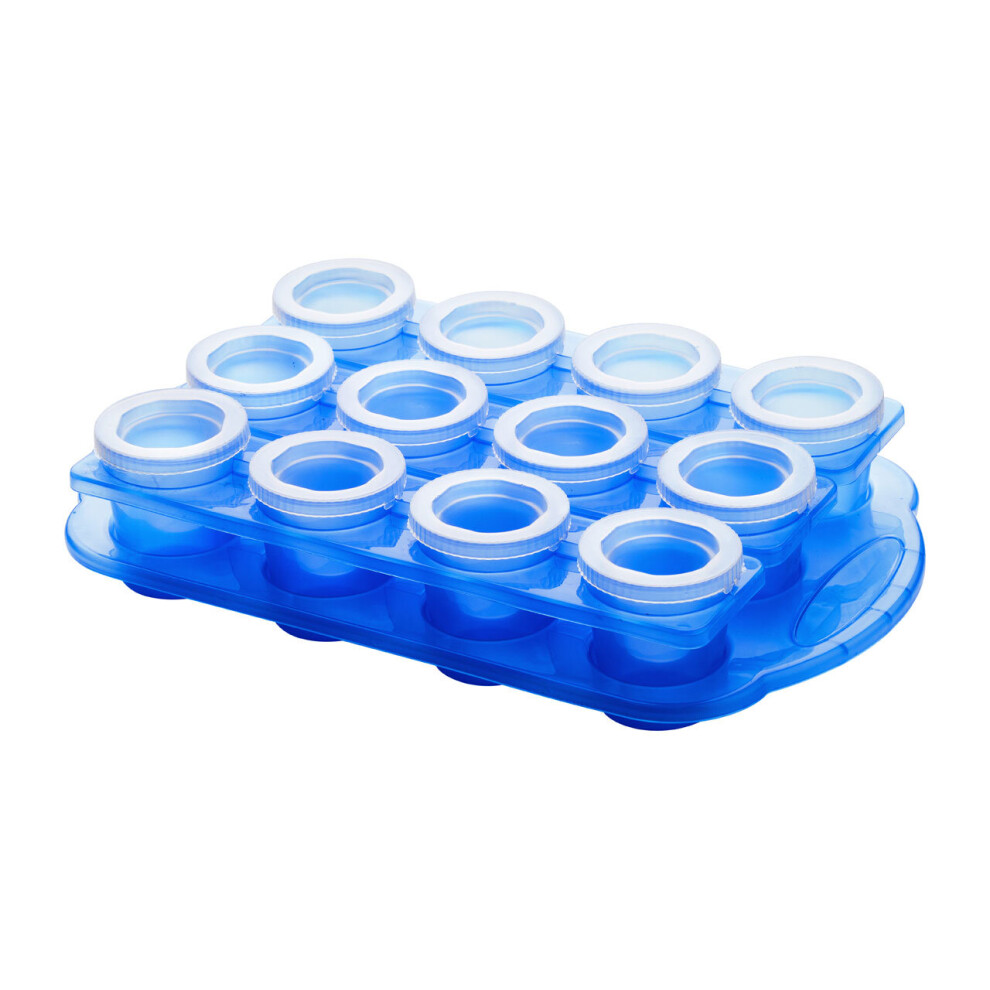 Premier Housewares Blue Ice Shot Glass Mould