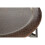Premier Housewares Contemporary Small Copper And Black Side Table, Round Top Small Lounge Table, Sleek Bed Side Table 4