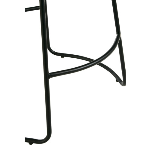 Premier Housewares Sleek Stool, Durable Design Counter Stool For Kitchen, Comfortable  Metal Counter Stool For Breakfast 1