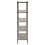 Premier Housewares Versatile Five Tier Grey Oak Shelf Unit, Ample Storage Shelving Unit, Sturdy And Durable tall Cupboards 4