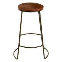 Sleek Stool, Durable Design Counter Stool For Kitchen, Comfortable Metal Counter Stool For Breakfast