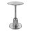Premier Housewares Durable Side Table With Silver Finish, Handcrafted Small Table For Lounge, Versatile Side Table For Bedroom 1