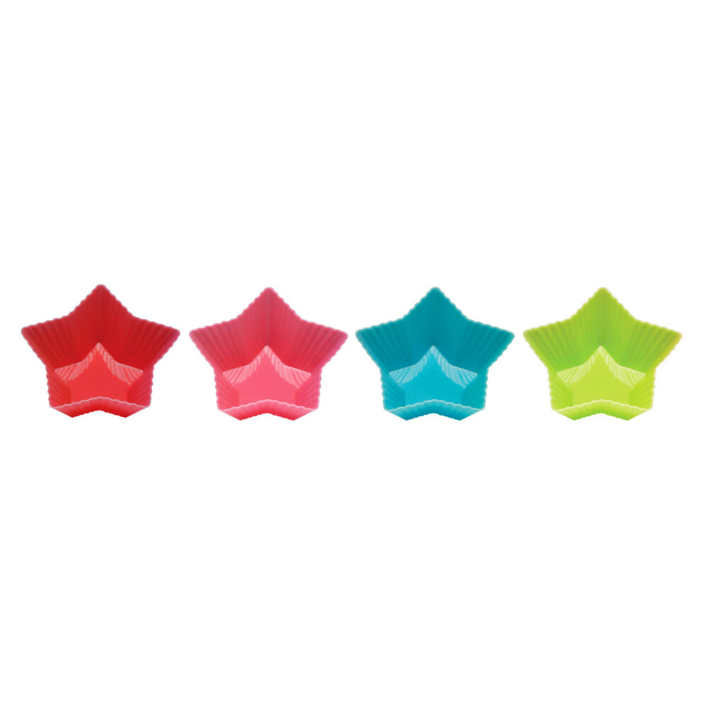 Silicone Moulds Set Of Four Star Moulds