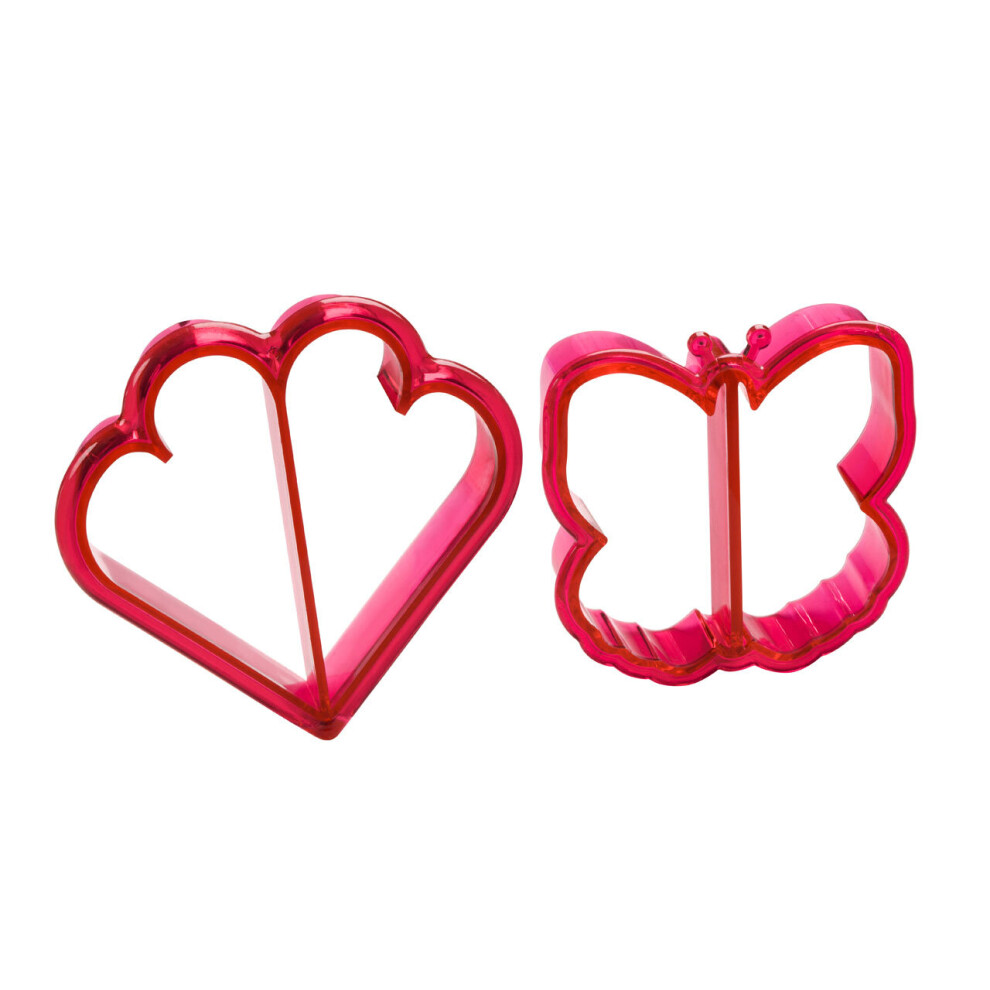 Premier Housewares Butterfly And Heart Sandwich Cutters