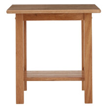 Contemporary Square Side Table, Solid Wood Side Table, Modern Wood Nightstand, Wooden Bedside Table