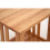 Premier Housewares Contemporary Square Side Table, Solid Wood Side Table, Modern Wood Nightstand, Wooden Bedside Table 4