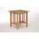 Premier Housewares Contemporary Square Side Table, Solid Wood Side Table, Modern Wood Nightstand, Wooden Bedside Table 5