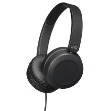 JVC Foldable On-Ear Headphones with Remote & Microphone - Carbon Black
