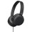 JVC JVC Foldable On-Ear Headphones with Remote & Microphone - Carbon Black 1
