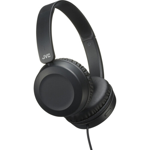 JVC JVC Foldable On-Ear Headphones with Remote & Microphone - Carbon Black 1