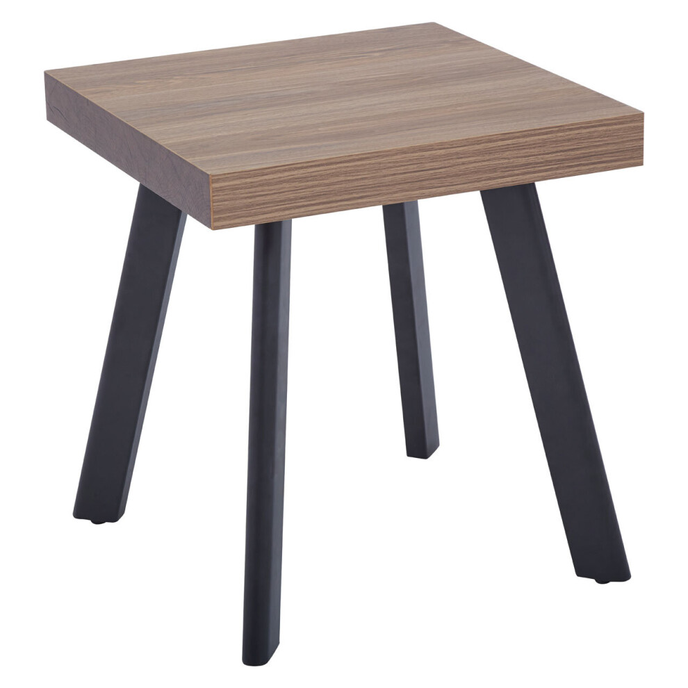 Premier Housewares Oakwill Side Table Black