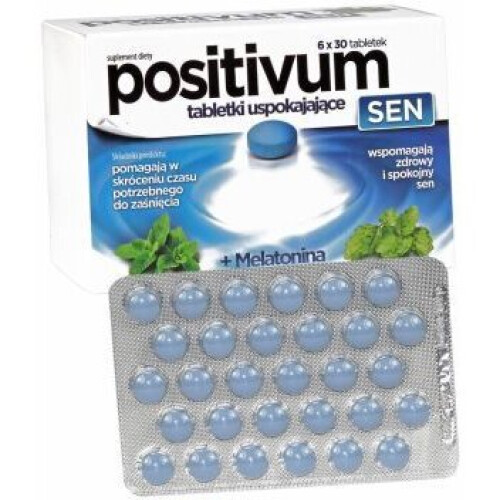 Positivum sleep,  calming tablets x 180 tablets