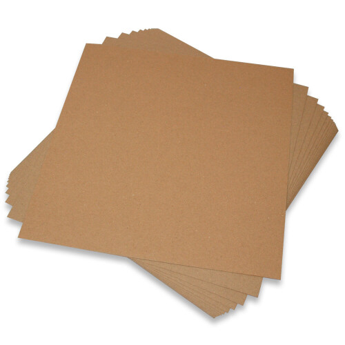 Craft UK Kraft 12x12 Inch Card