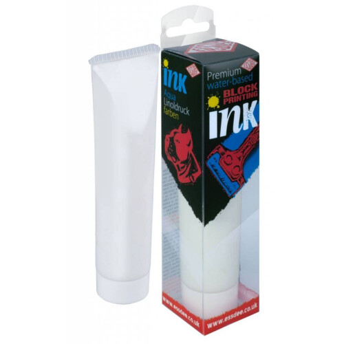 Essdee Premium Block Printing Ink White 100 ml