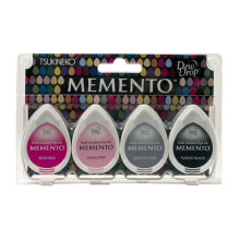 Tsukineko Memento Ink Pads - 4 Piece Set - Girls Night Out