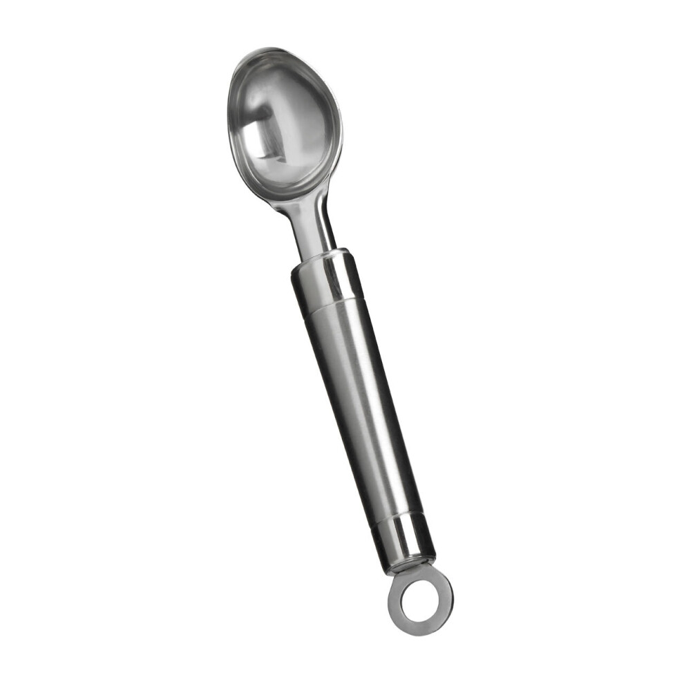 Premier Housewares Brushed Stainless Steel Ice Scoop Cream