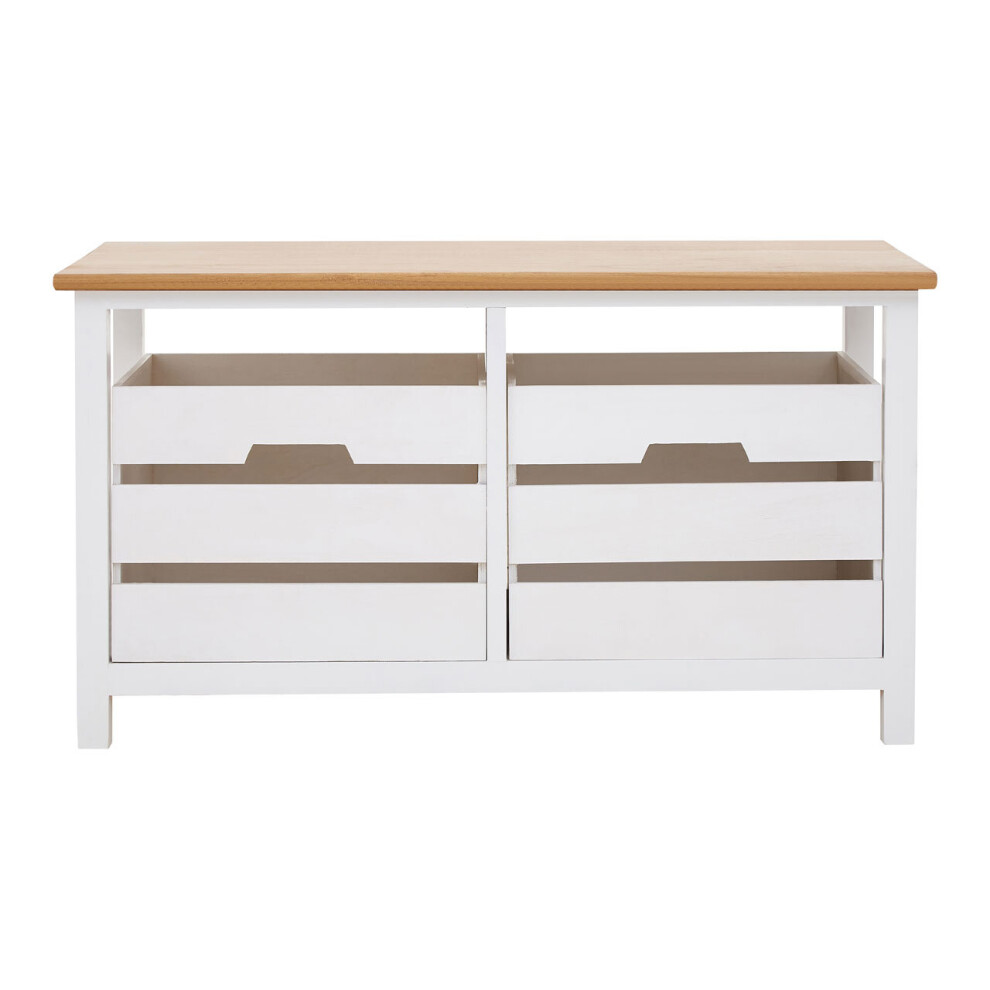Premier Housewares Newport 2 Drawer Bench