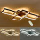 Living And Home (35'', Dimming) Modern LED Ceiling Light Chandelier Pendant Lamp 5