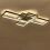 Living And Home (35'', Dimming) Modern LED Ceiling Light Chandelier Pendant Lamp 4
