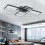 Living And Home (43'', Cool White) Modern LED Ceiling Light Chandelier Pendant Lamp 3