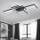 Living And Home (35'', Dimming) Modern LED Ceiling Light Chandelier Pendant Lamp 3