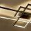 Living And Home (35'', Dimming) Modern LED Ceiling Light Chandelier Pendant Lamp 6