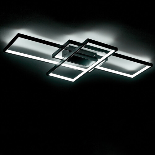 Living And Home (35'', Cool White) Modern LED Ceiling Light Chandelier Pendant Lamp 2