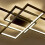 Living And Home (43'', Dimming) Modern LED Ceiling Light Chandelier Pendant Lamp 6
