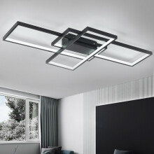 (35'', Cool White) Modern LED Ceiling Light Chandelier Pendant Lamp