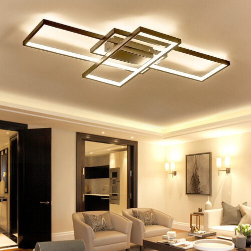 Living And Home (35'', Dimming) Modern LED Ceiling Light Chandelier Pendant Lamp 1
