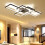 Living And Home (43'', Dimming) Modern LED Ceiling Light Chandelier Pendant Lamp 3