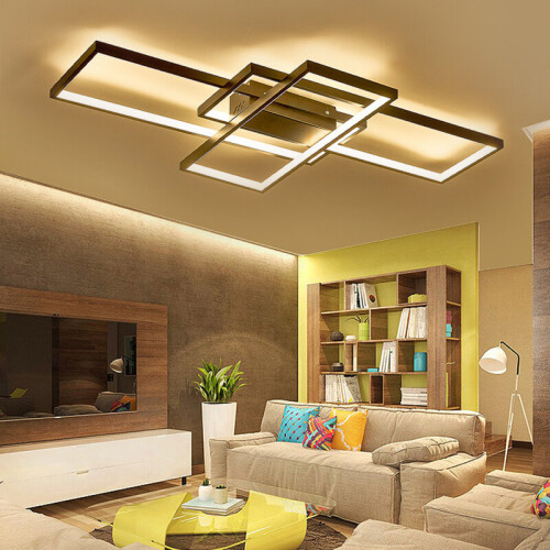 Living And Home (43'', Dimming) Modern LED Ceiling Light Chandelier Pendant Lamp 1