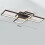 Living And Home (43'', Dimming) Modern LED Ceiling Light Chandelier Pendant Lamp 5