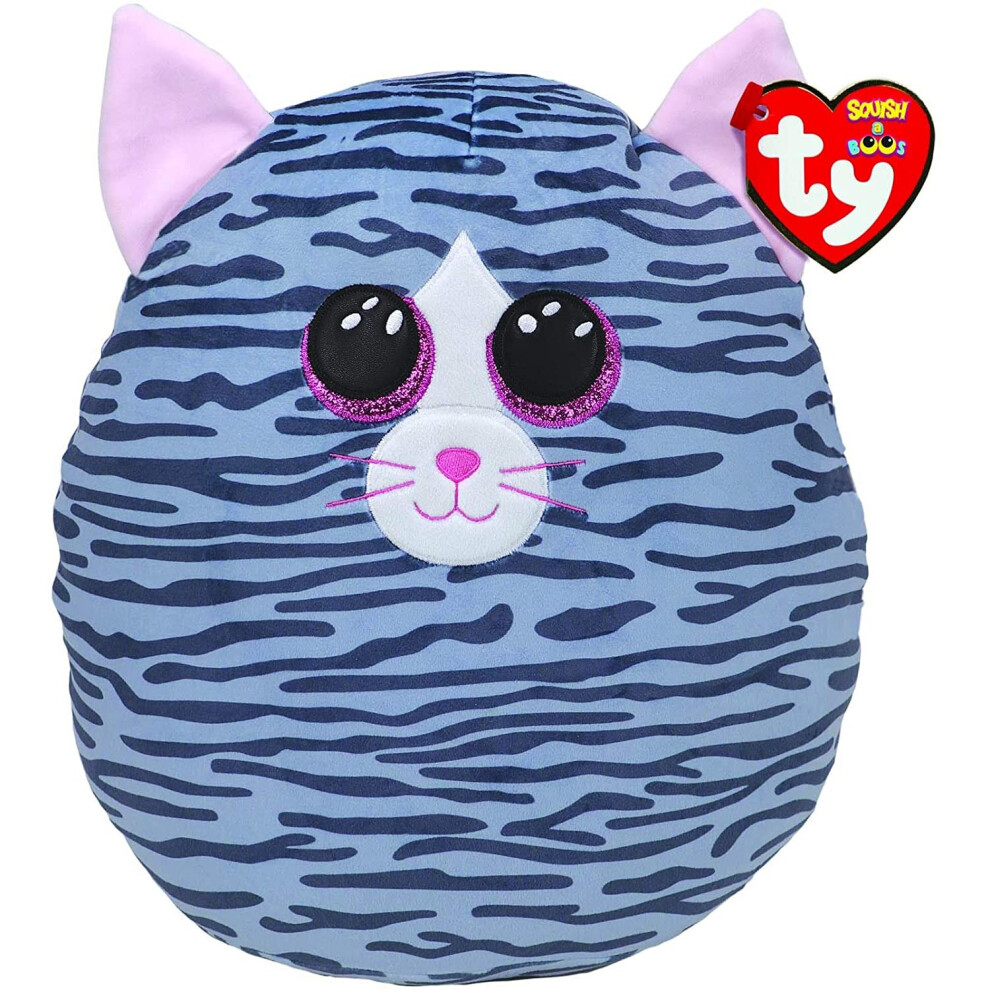 Ty Kiki Cat Squish-A-Boo 10"