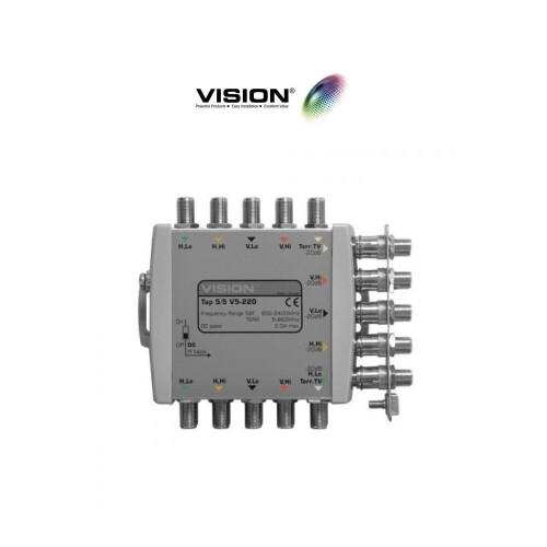 Vision V5-220 5 Wire 2 Way 20db Loss Tap
