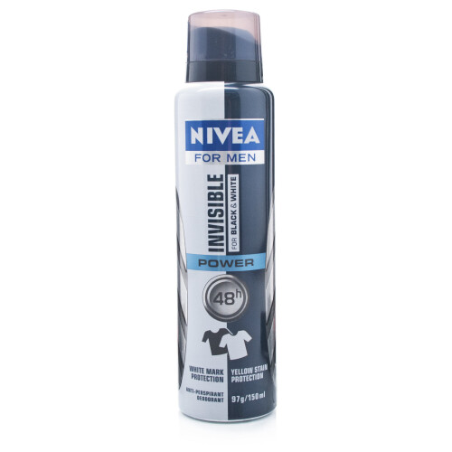 NIVEA Nivea for Men Invisible Black & White Deoderant 150ml