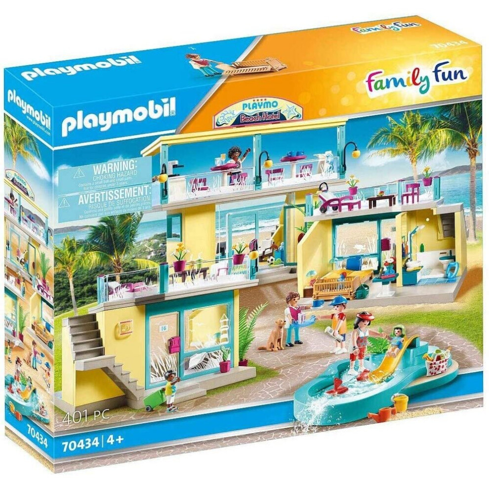 Playmobil 70434 Family Fun PLAYMO Beach Hotel Playset