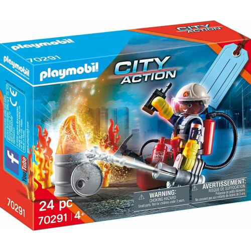 PLAYMOBIL Playmobil 70291 Fire Rescue Gift Playset