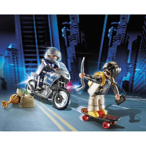 PLAYMOBIL Playmobil Startpaket Polisjakt 2