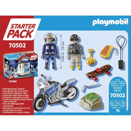 PLAYMOBIL Playmobil Startpaket Polisjakt 1