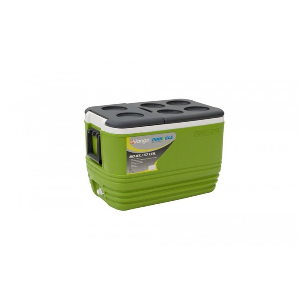 Vango Green Vango Pinnacle  57L-80Hr Cool Box Ensuring You Supplies Are Kept Cool Even On A Warm Day