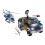 PLAYMOBIL Playmobil Ελικόπτερο Καταδίωξης με Φεύγων Βαν 2