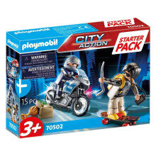 Pack Inicial Playmobil Persecución Policial