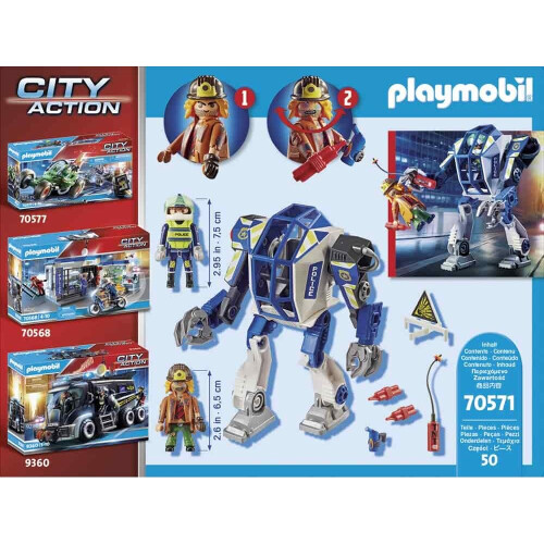 PLAYMOBIL Playmobil Special Operations Polis Robot 1