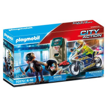 Playmobil 70572 City Action Police Bank Robber Chase Playset Is Complete With Accessories For Ages 4 Years+