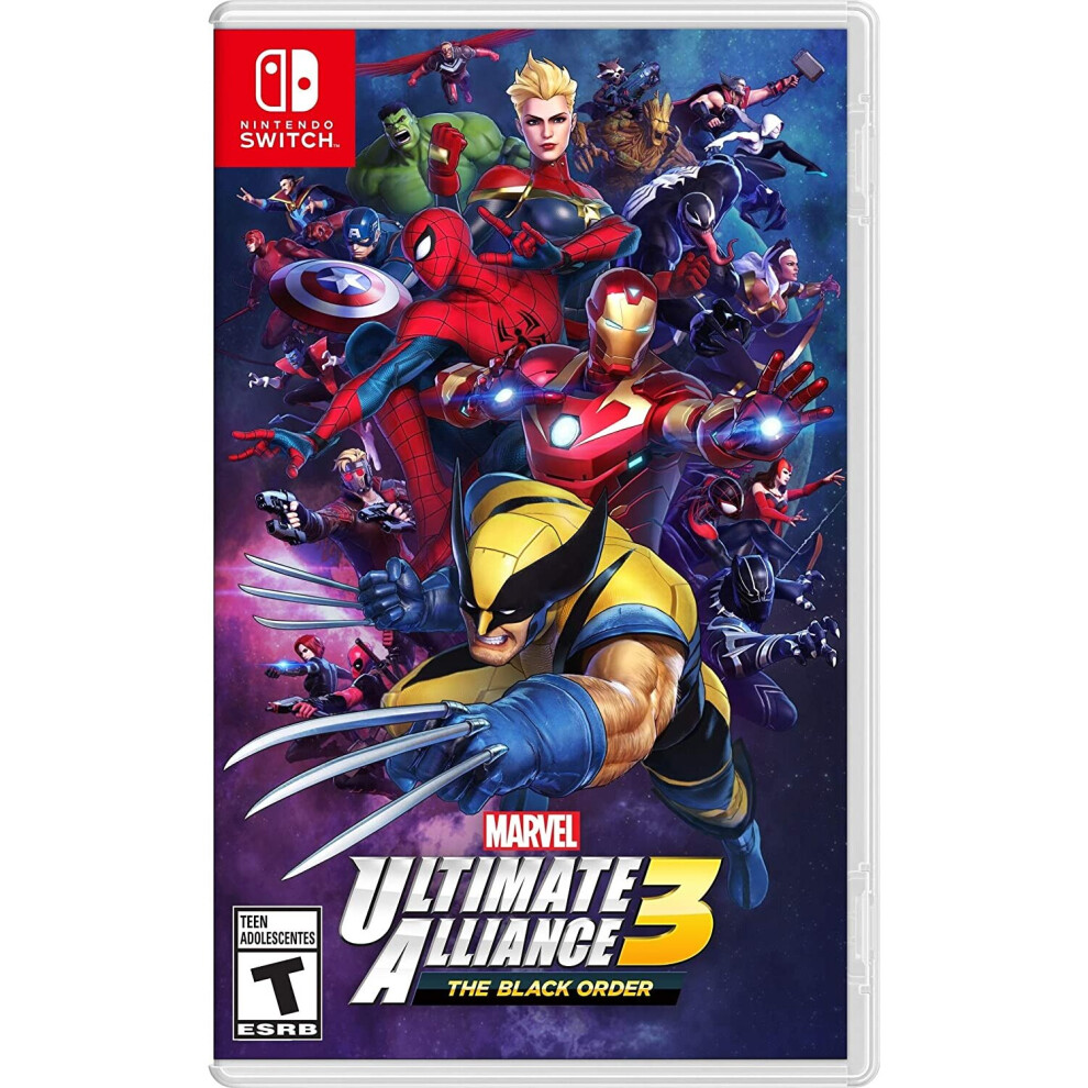 Marvel Ultimate Alliance 3 The Black Order Nintendo Switch Game (#)