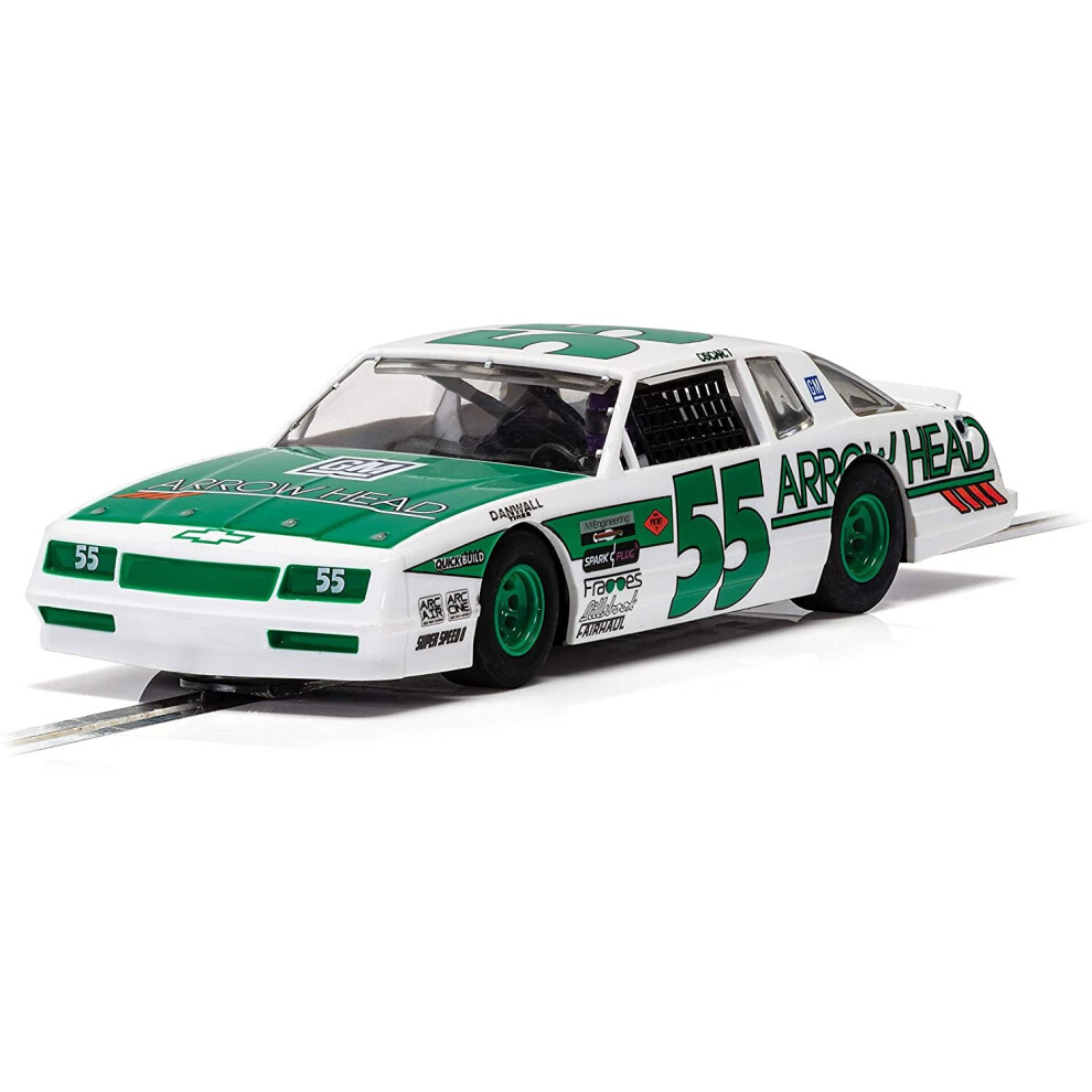 Scalextric C4079 Chevrolet Monte Carlo - & No.55 Green/White