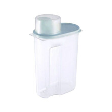 (Blue, 2.5L) 4x Cereal Containers Dry Food Storage Kitchen 2.5L