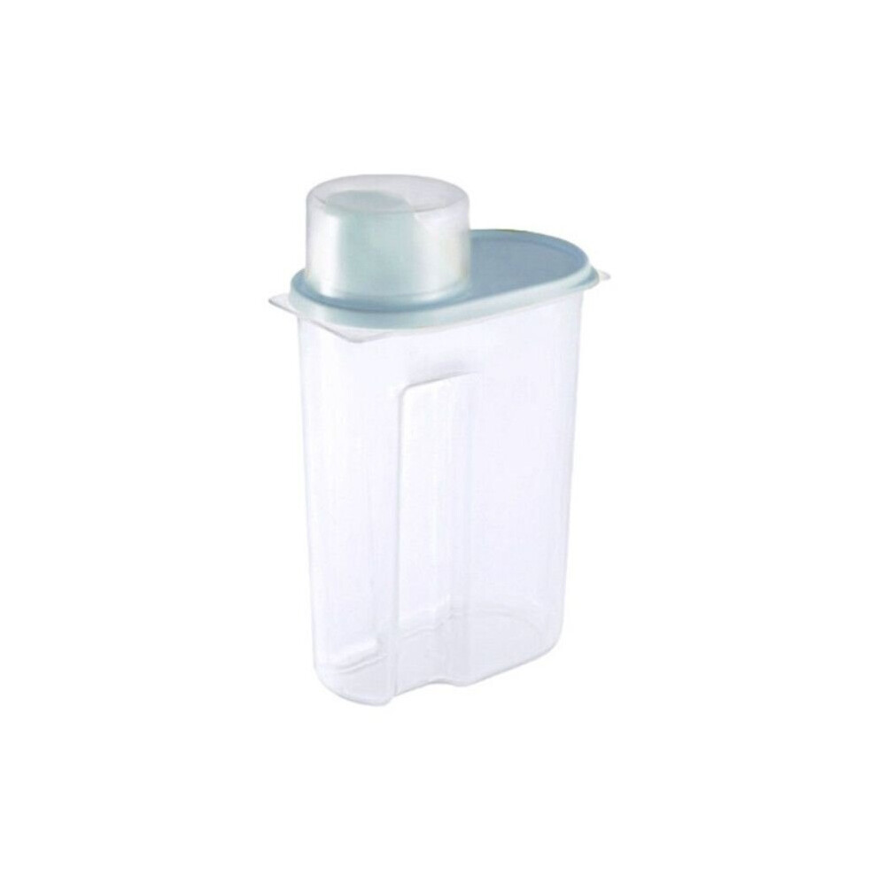 (Blue, 2.5L) 4x Cereal Containers Dry Food Storage Kitchen 2.5L
