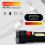 Super Bright 10000000LM φακός οδήγησε φακό USB επαναφορτιζόμενο τακτικό φως 7